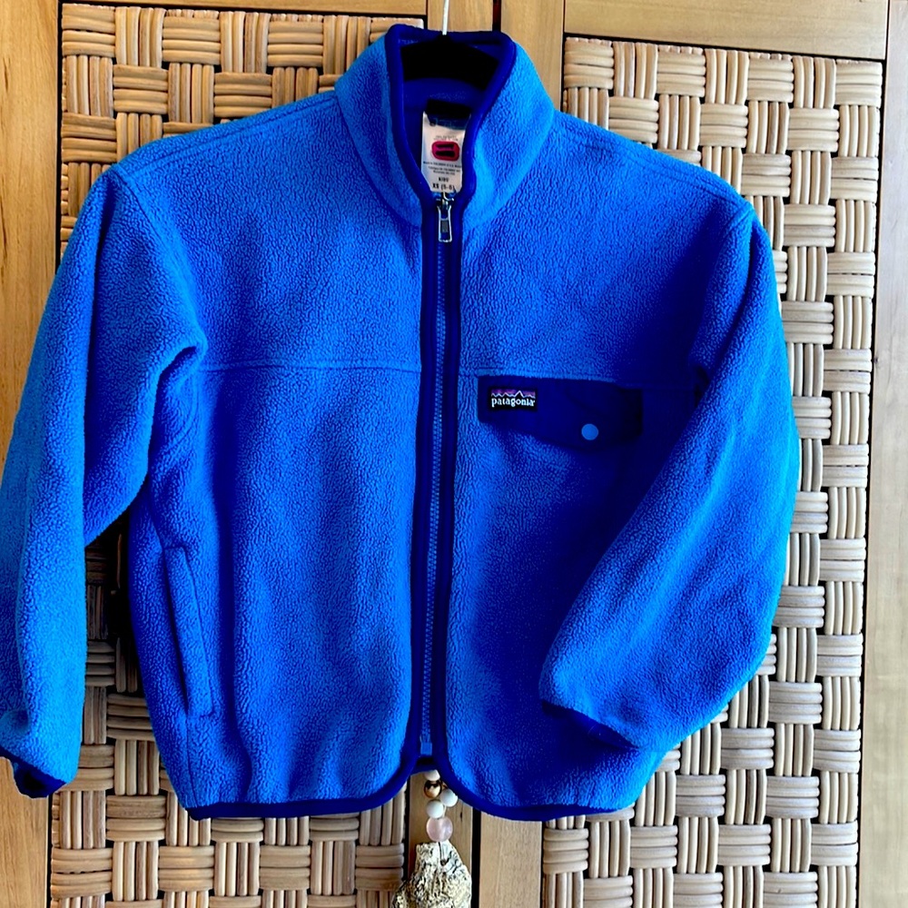 Kids Blue Fleece Jacket